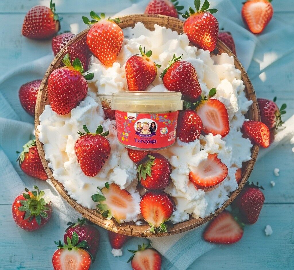 ÇİLEK REÇELLİ TEREYAĞ 250 GR ŞEKERSİZ