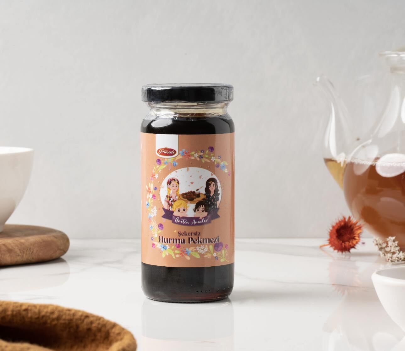 HURMA PEKMEZİ 275 gr - (ŞEKERSİZ PESTİSİT ANALİZLİ)