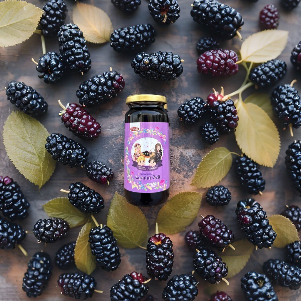 KARADUT ÖZÜ ŞEKERSİZ250 ml-(PESTİSİT ANALİZLİ)