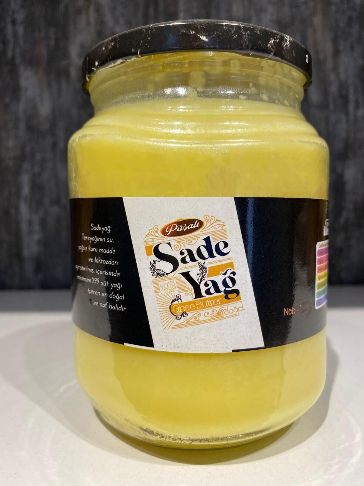SADE YAĞ 500 gr (TUZSUZ/ +6 AY )