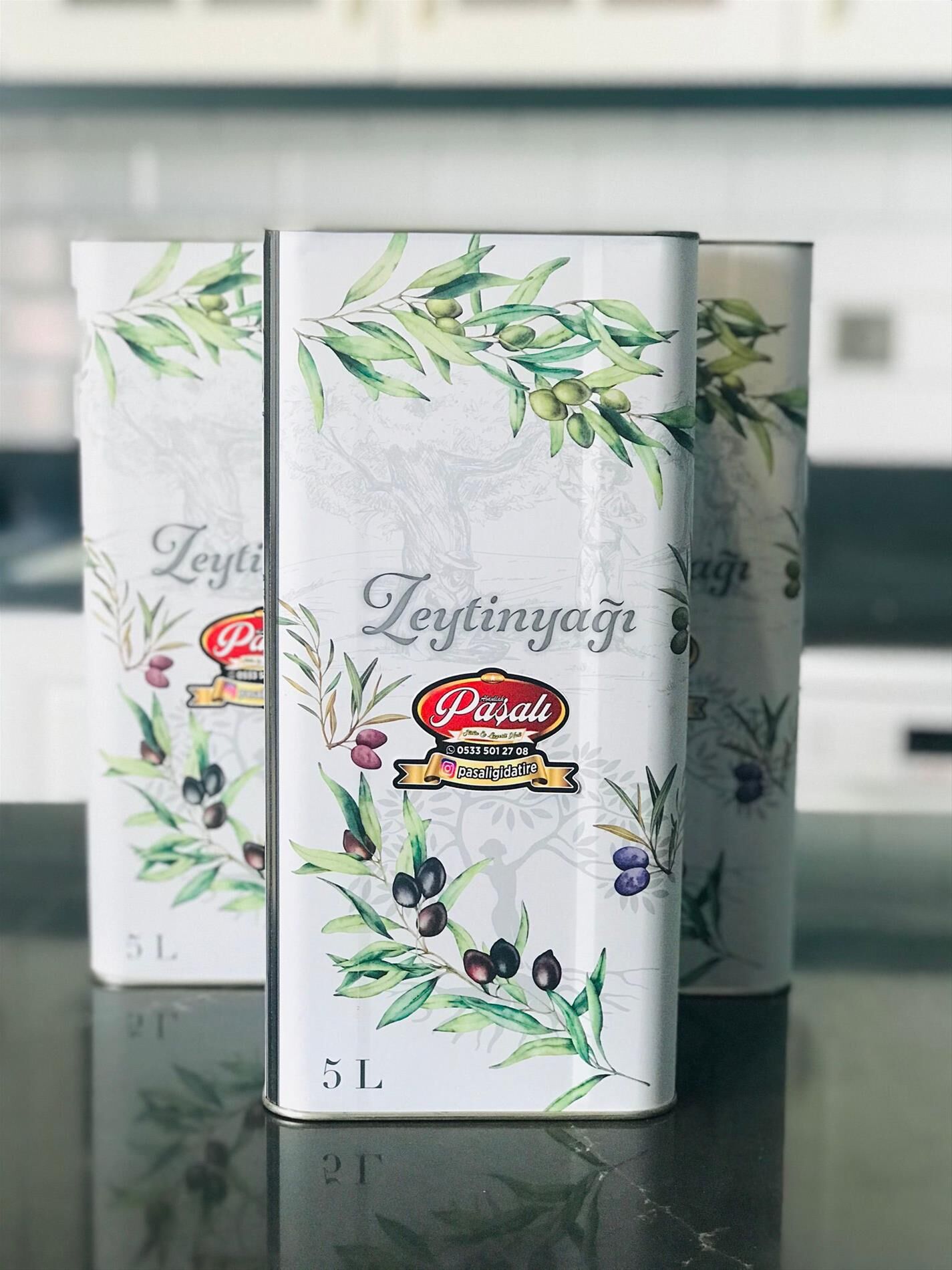 SOĞUK SIKIM NATUREL SIZMA ZEYTİNYAĞ 5 LT