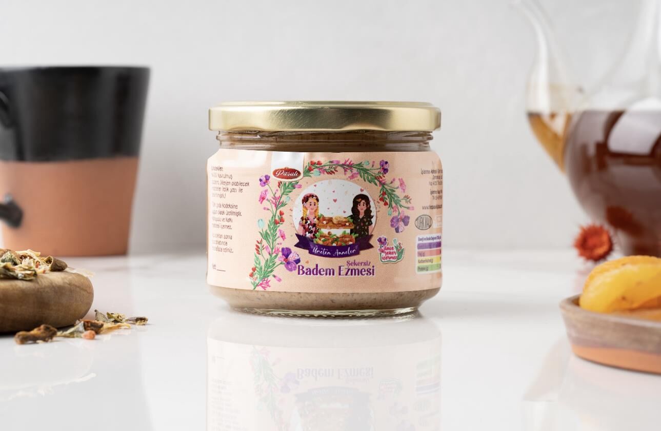 ŞEKERSİZ BADEM EZMESİ 300 GR