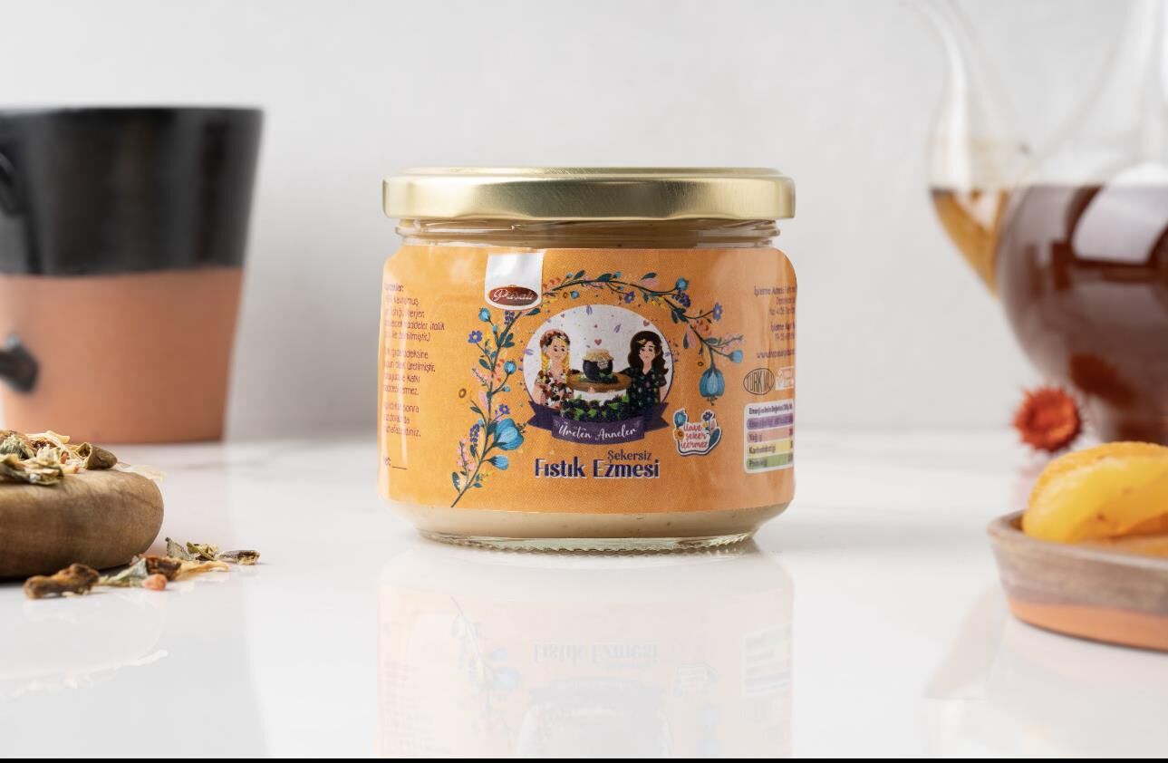 ŞEKERSİZ FISTIK EZMESİ 300 GR