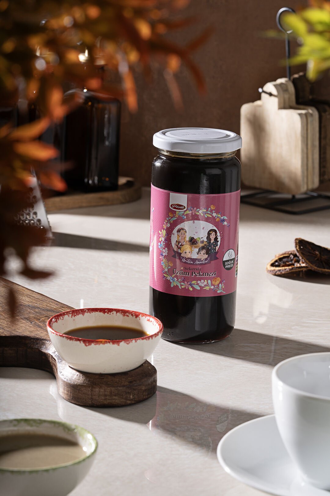 ŞEKERSİZ ÜZÜM PEKMEZİ 500 ML ( PESTİSİT ANALİZLİ )