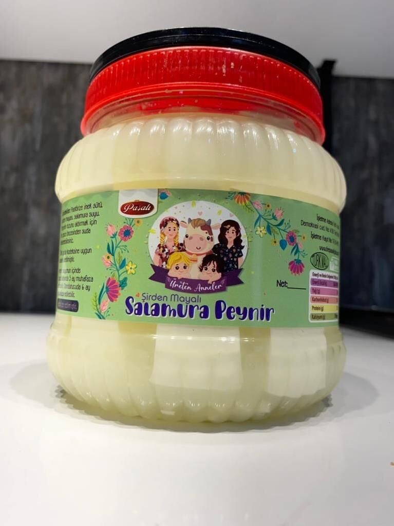 ŞİRDEN MAYALI SALAMURA (KÖY) PEYNİRİ 1 KG