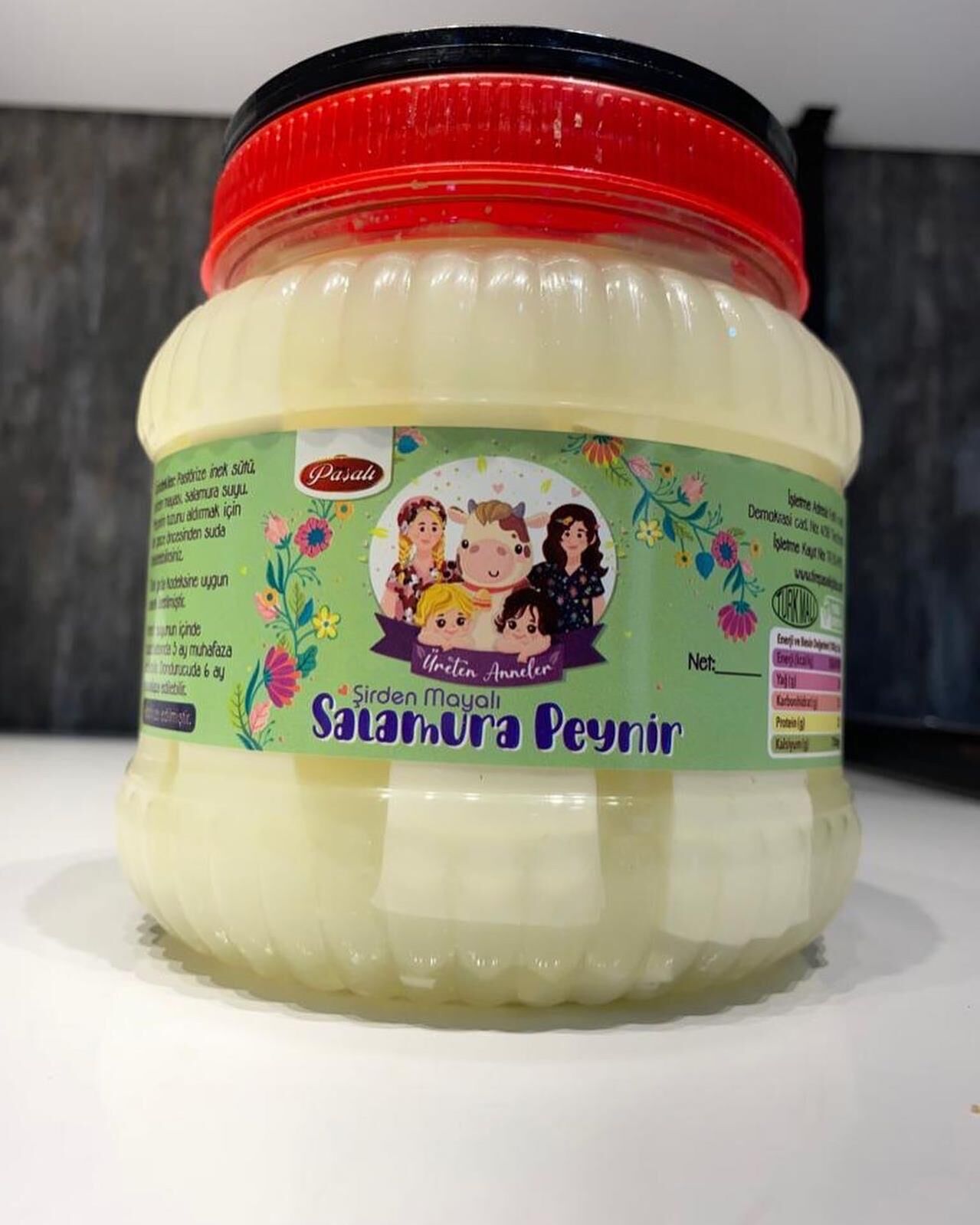 ŞİRDEN MAYALI SALAMURA (KÖY) PEYNİRİ 5 KG