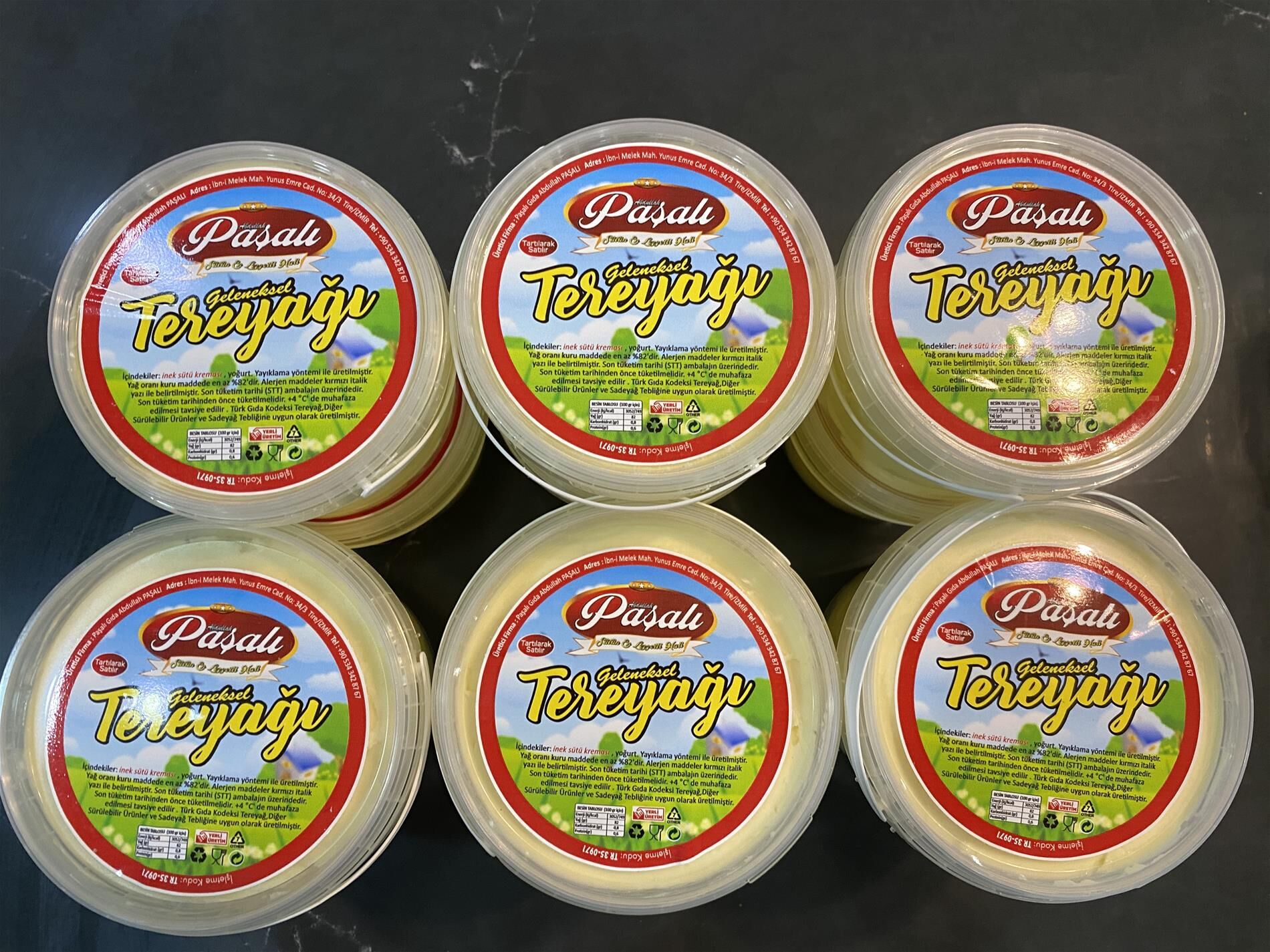 TUZLU YAYIK TEREYAĞ 500 GR