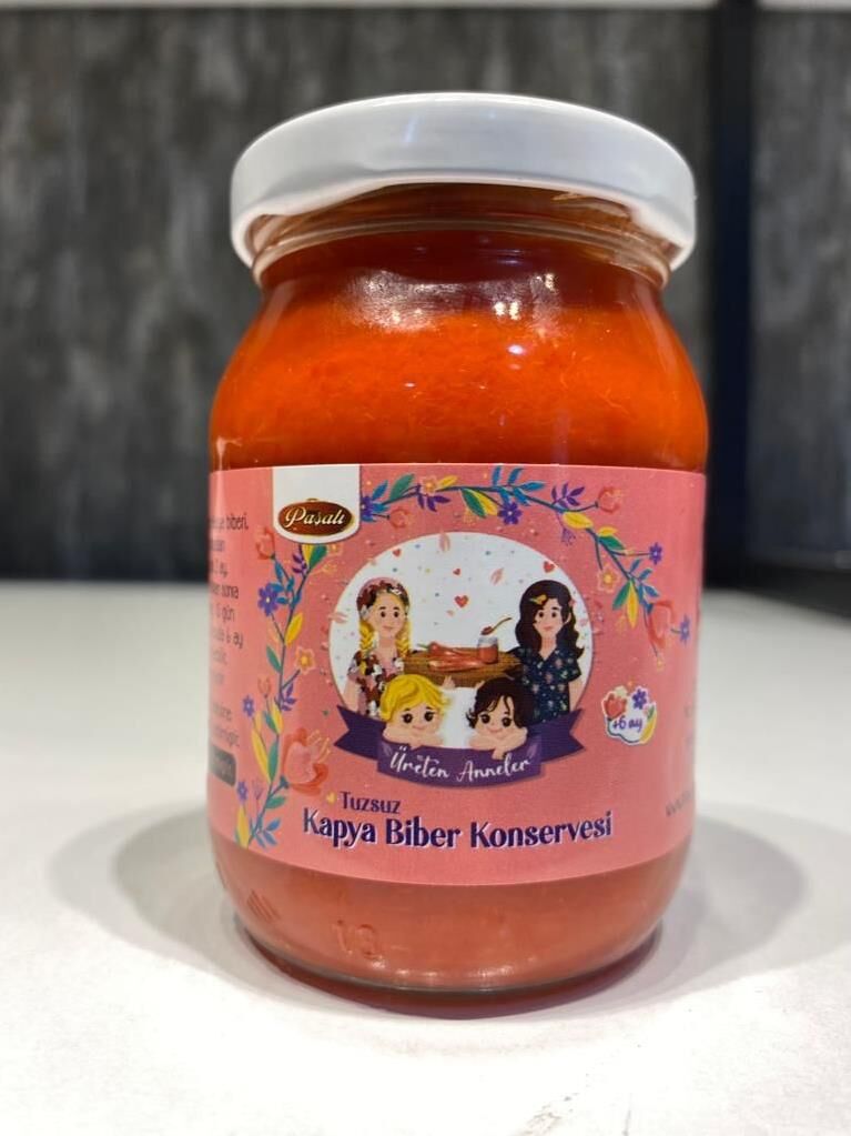 TUZSUZ KAPYA BİBER PÜRESİ 150 gr +6 Ay