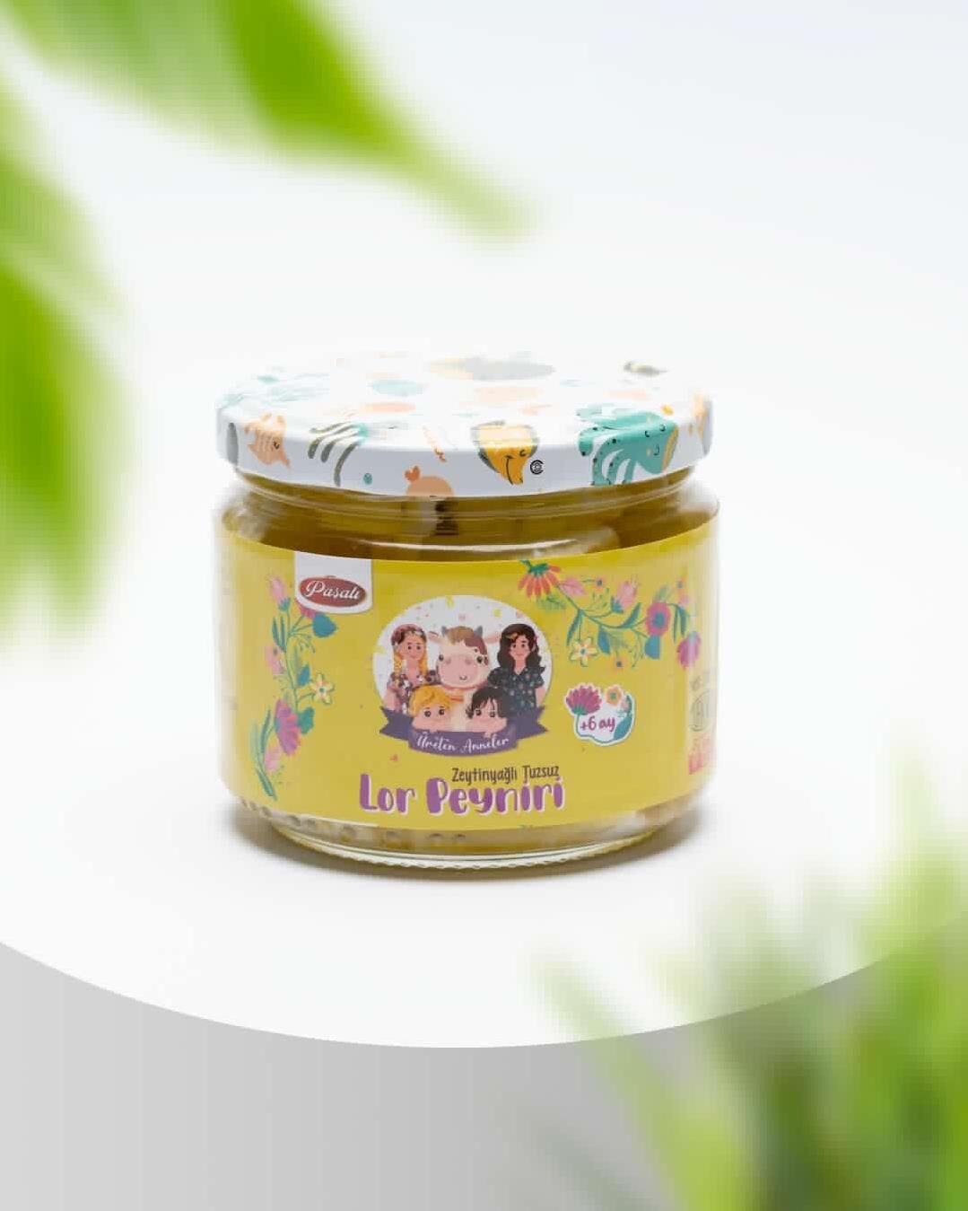 TUZSUZ ZEYTİNYAĞLI LOR PEYNİRİ 250 GR +6 AY