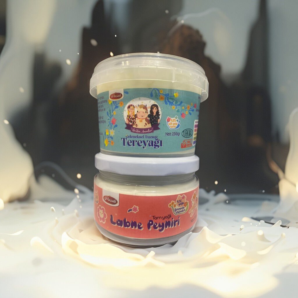YAYIK TEREYAĞ TUZSUZ 250 GR + LABNE PEYNİRİ 200 GR